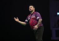 Jonny Clayton could not get past Michael Smith's powerful performance.